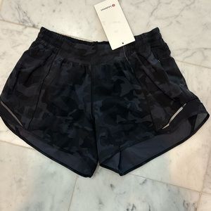 Lululemon Camo Hotty Hot Low Rise Shorts “4